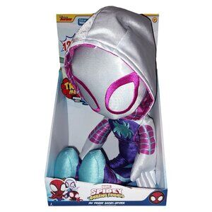 Marvel Spidey & His Amazing Friends My Friend Ghost-Spider Plush Toy With Sound